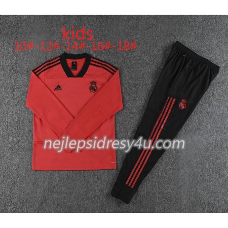 Real Madrid Dětské Tréninkový Mikina Soupravy Červená 2018/19